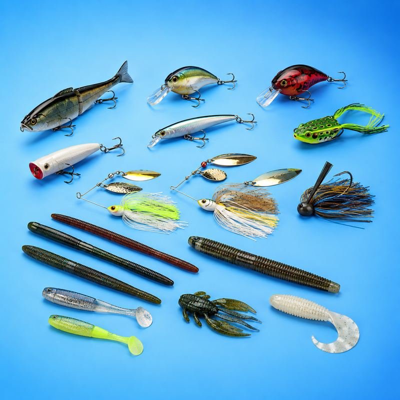 FONMANG 322-Piece Fishing Lures Kit + Tackle Box