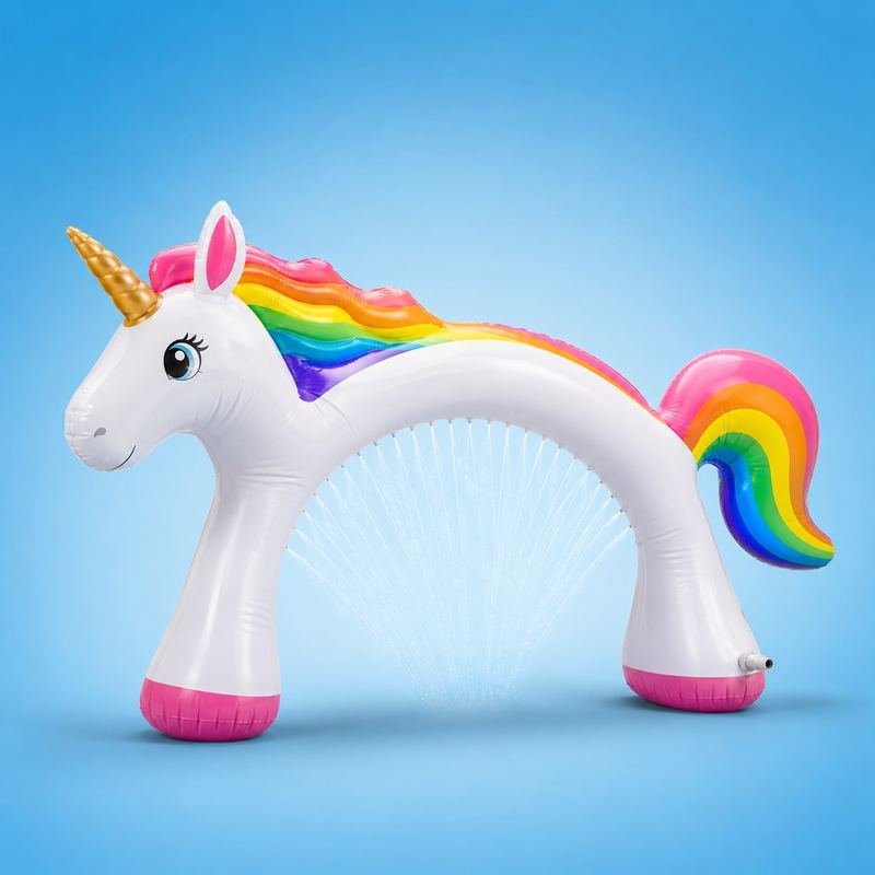 BigMouth Ginormous Inflatable Unicorn Yard Sprinkler
